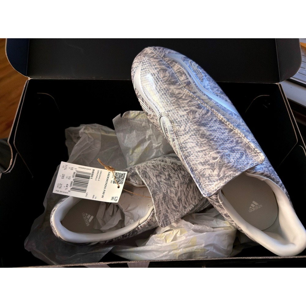 Adidas Taekwondo F50 W Women 11.5 Silver Metallic IH6861 NWT